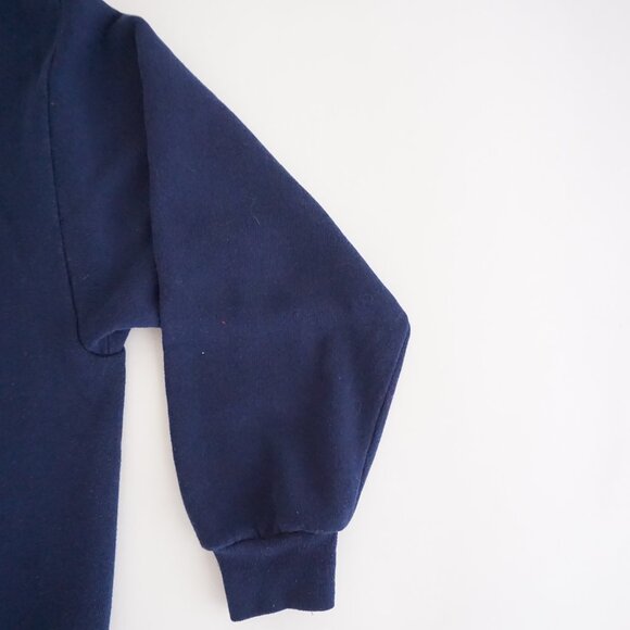 Vintage Cats Christmas Navy Graphic Sweatshirt Festive Holiday Winter M - Picture 4 of 9